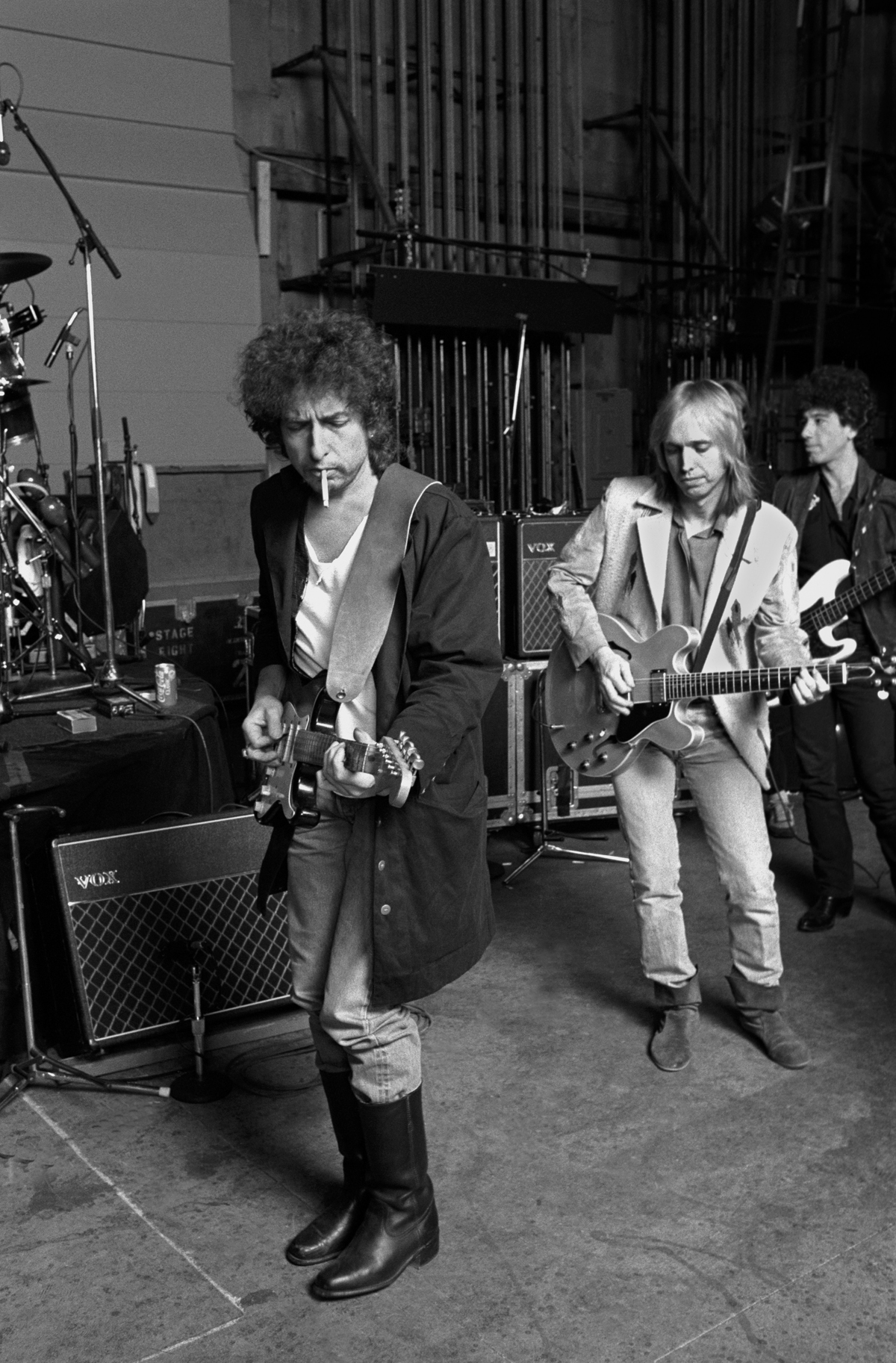 Bob Dylan & Tom Petty, Hollywood, 1986