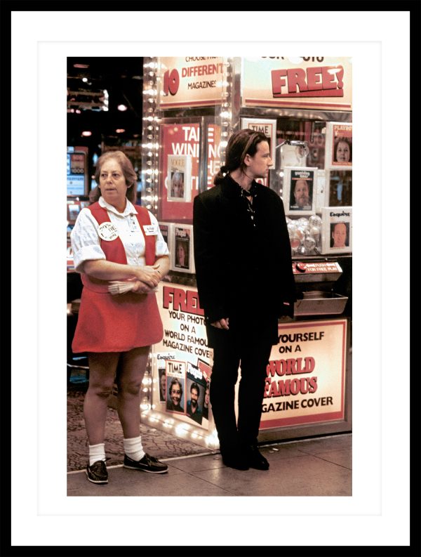 Bono and Friend Las Vegas 1987