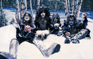 Kiss, Hollywood, 1977