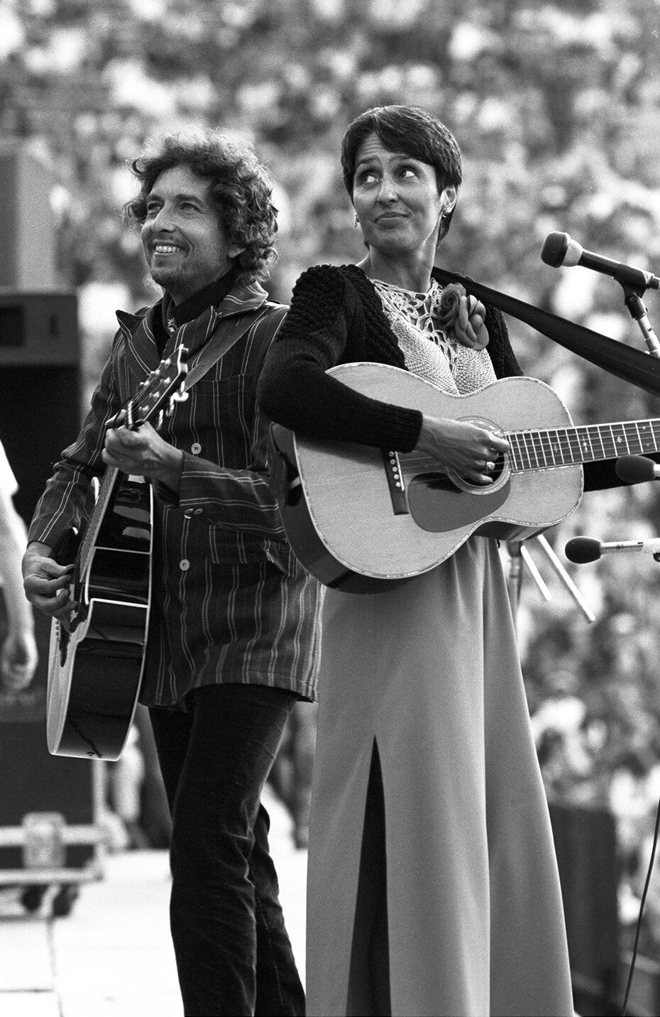 Bob Dylan & Joan Baez, Pasadena, 1982