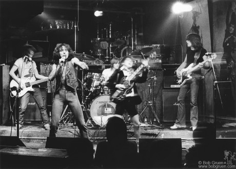 AC/DC live at the CBGB`s NYC 1977