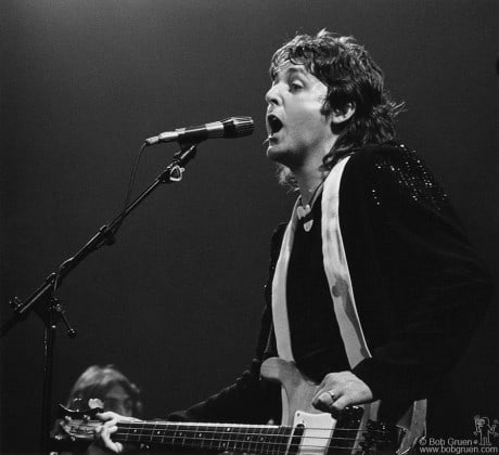 Paul McCartney with Wings NYC 1976