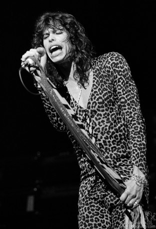 Steven Tyler of Aerosmith, London, 1976