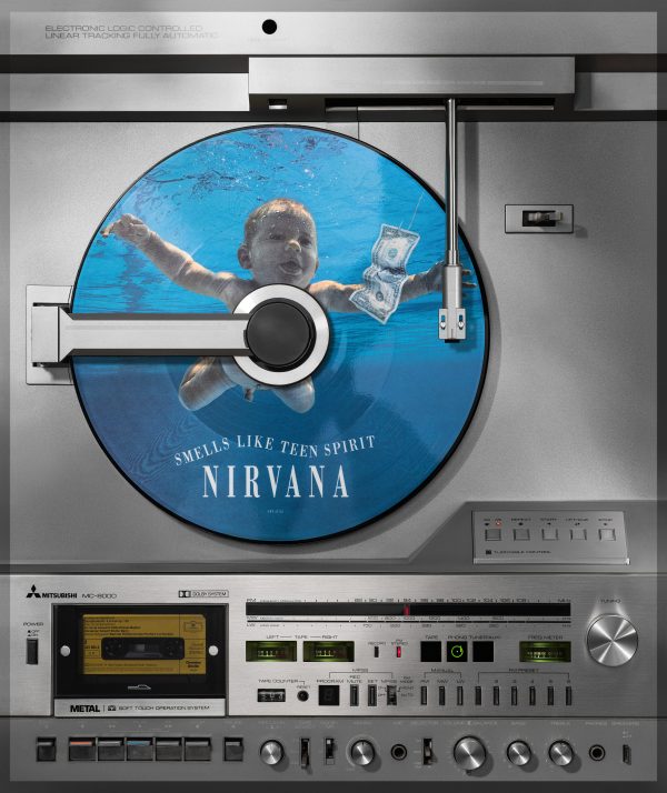 Nirvana - Smells Like Teen Spirit / Beethoven`s 9th - on Mitsubishi MC-800