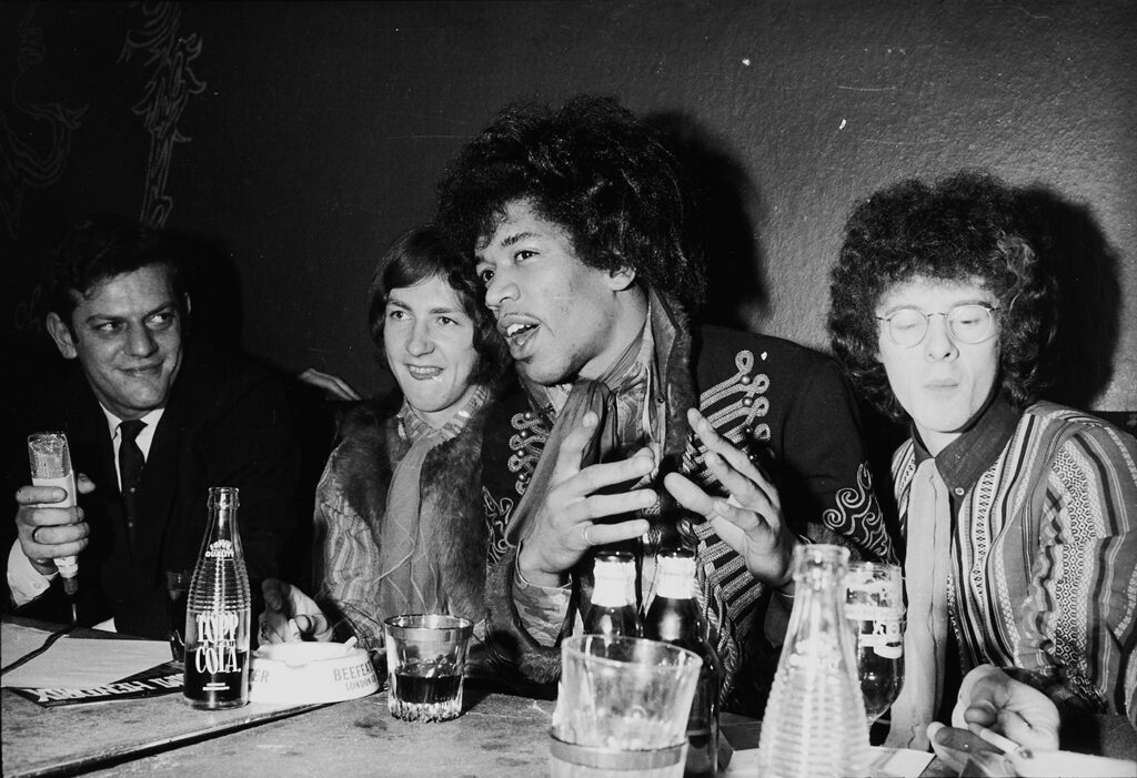 Jimi Hendrix Experience, Hamburg, 1967 by Günter Zint