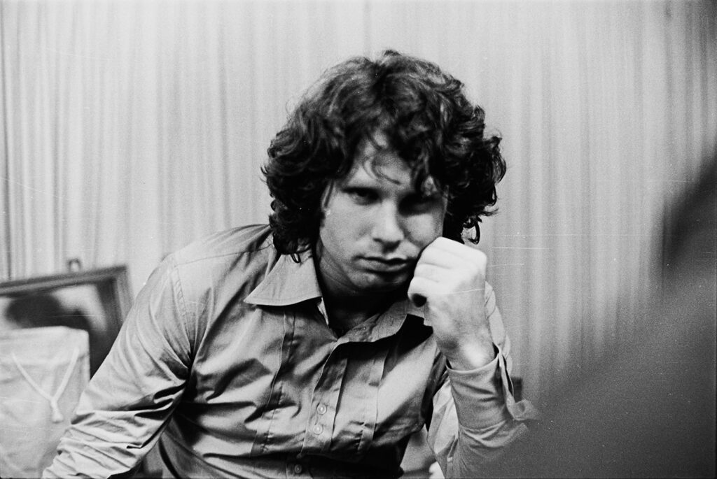 Jim Morrison, Frankfurt,1968, Kongresshalle by Günter Zint