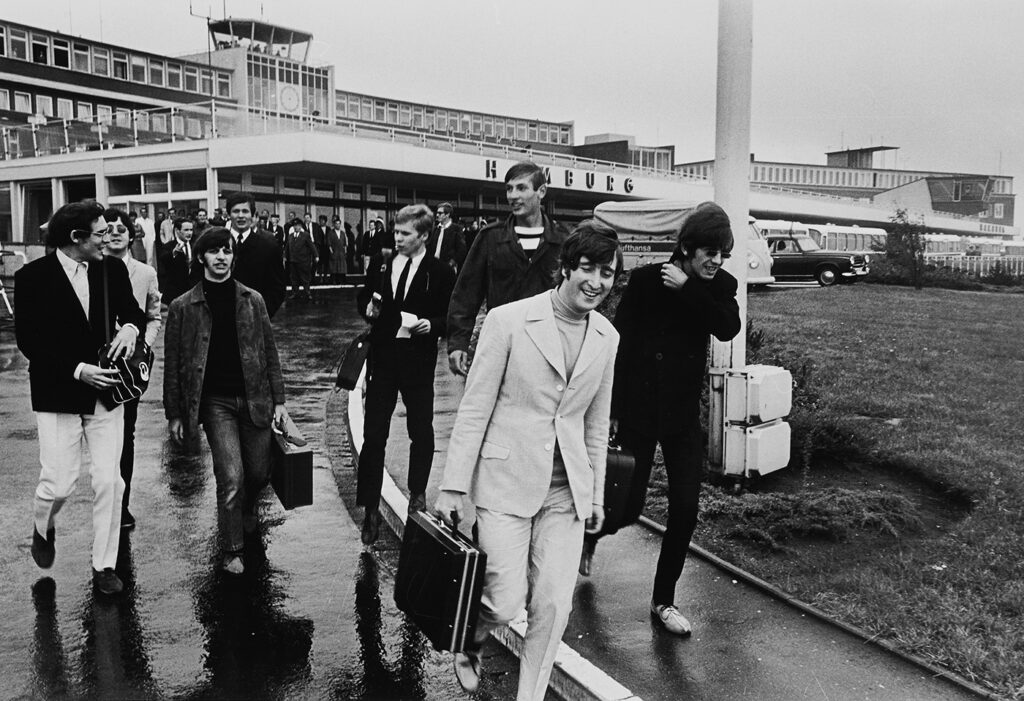 The Beatles, Hamburg, 1966, Airport by Günter Zint