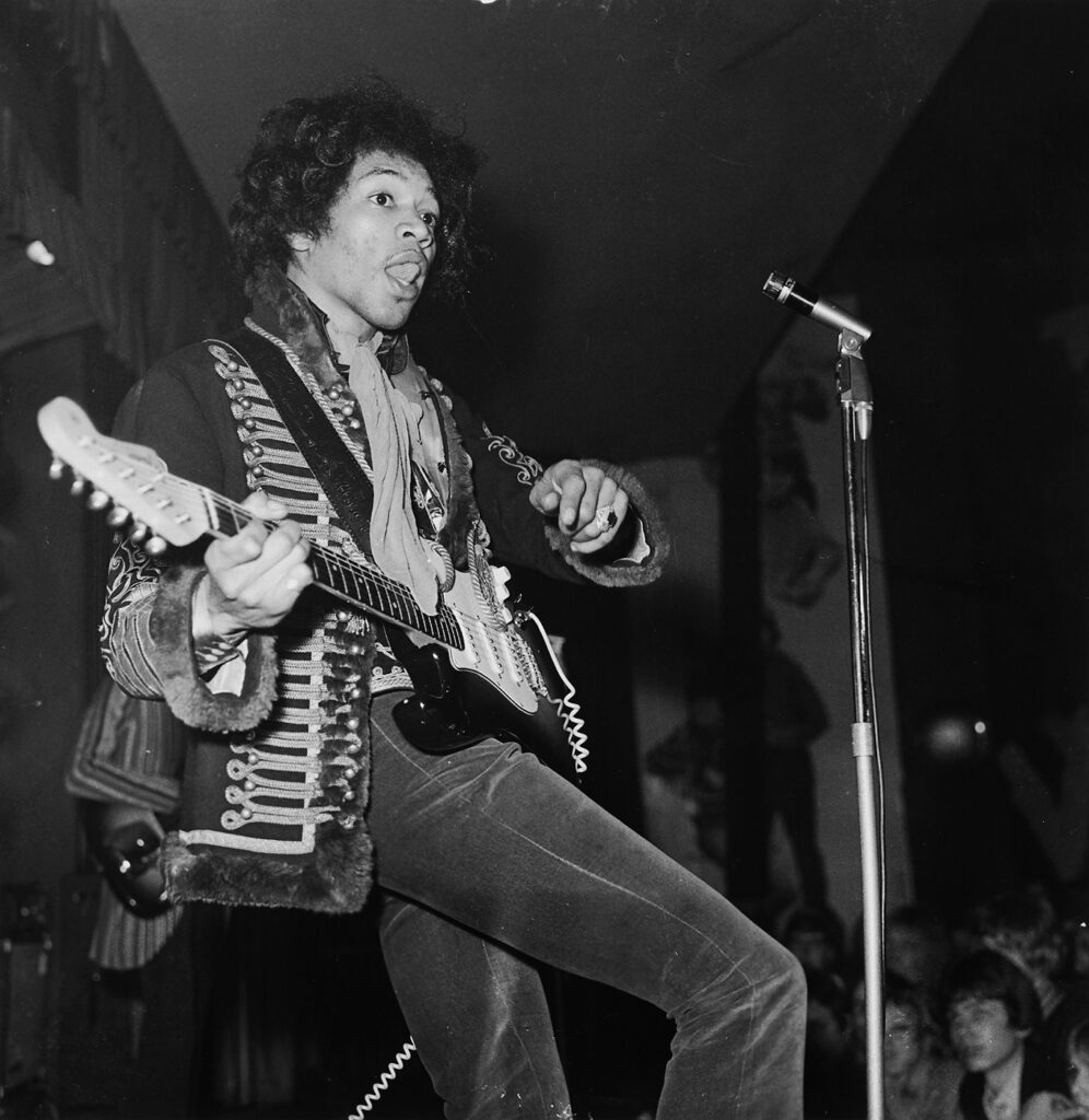 Jimi Hendrix, Hamburg, 1967, Star Club by Günter Zint