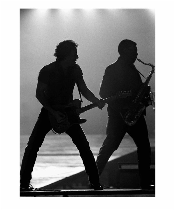 Bruce Springsteen & Clarence Clemons, New Jersey, 1987