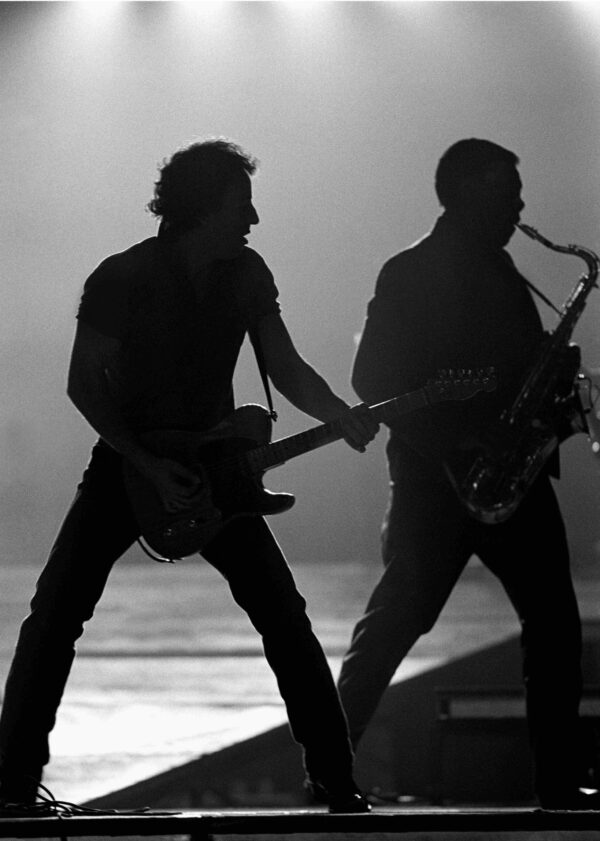 Bruce Springsteen & Clarence Clemons, New Jersey, 1987