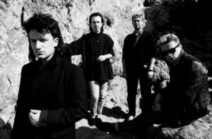 U2, Zuma Beach, California, 1985