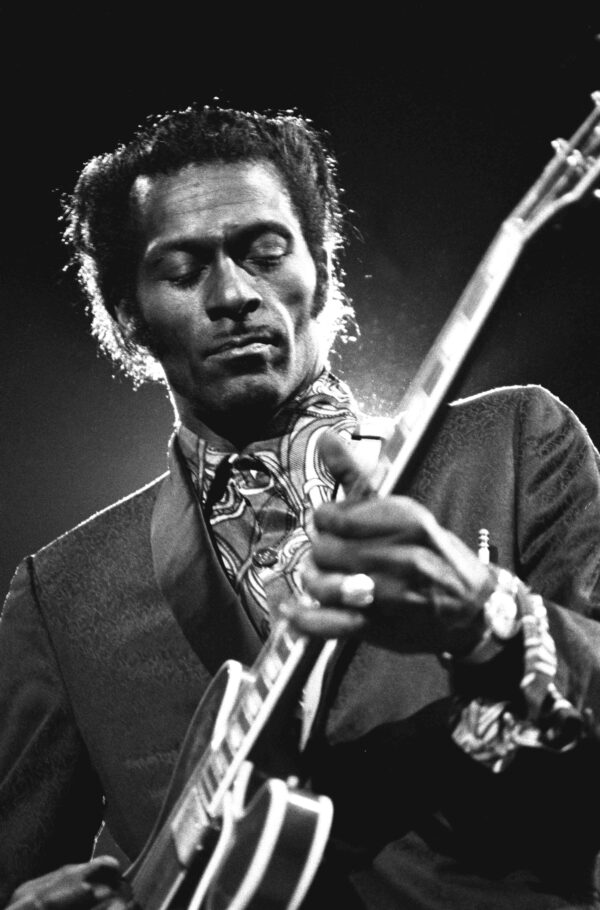 Chuck Berry with Guitar