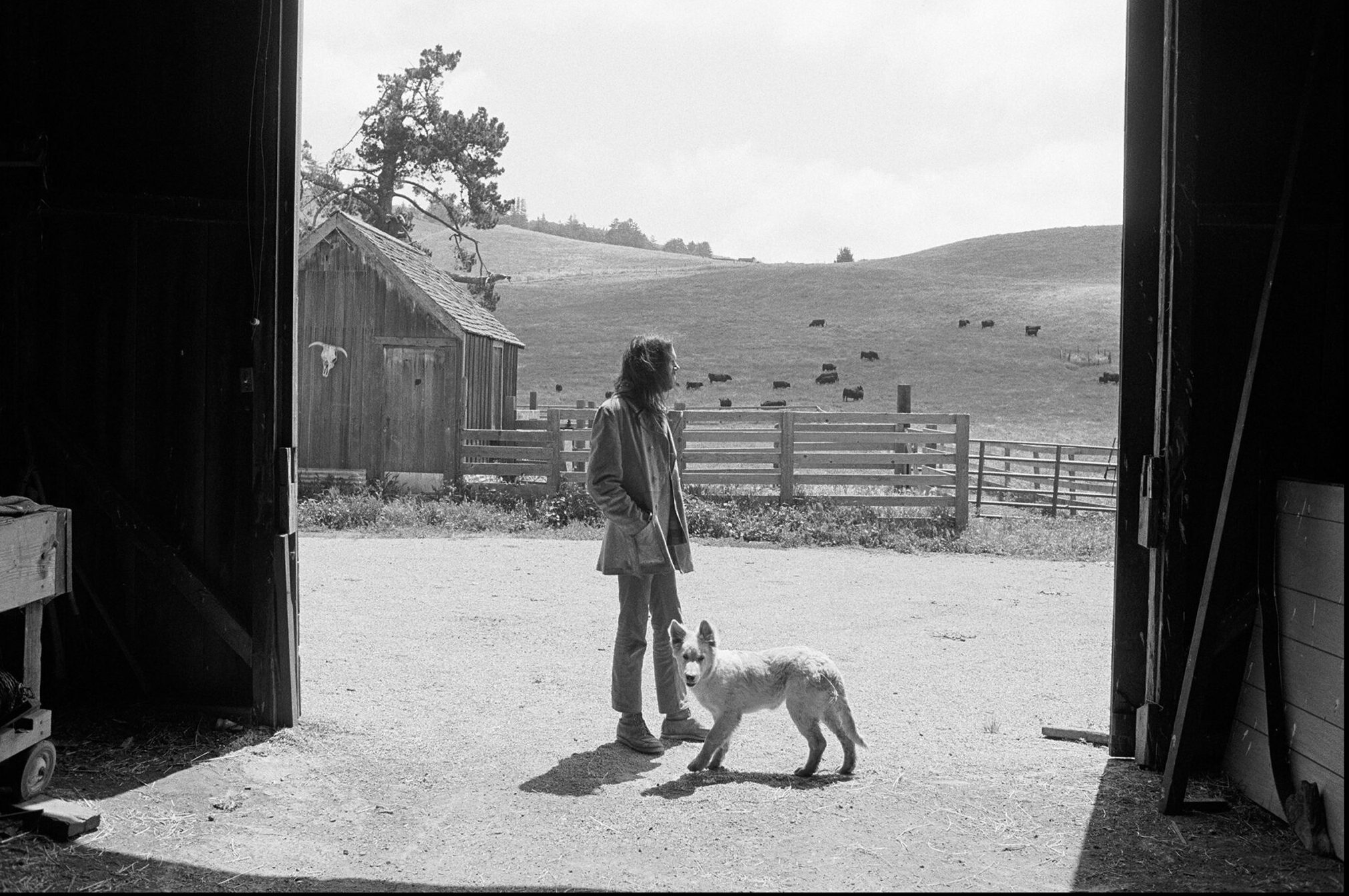 Neil Young, Broken Arrow Ranch, Half Moon Bay, CA, 1971