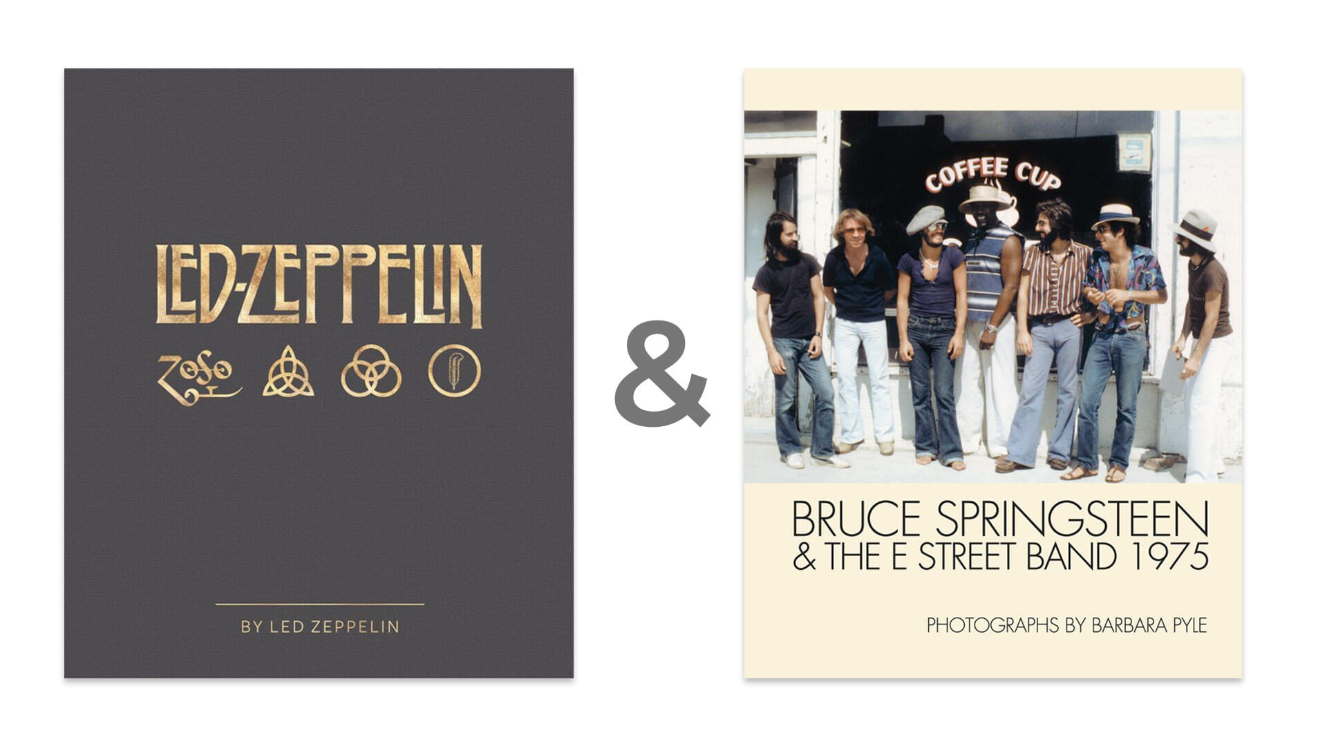 Buch Paket - Led Zeppelin & Bruce Springsteen