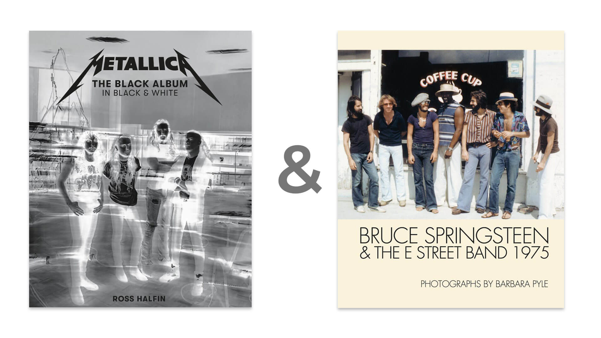 Buch Paket - Metallica & Bruce Springsteen