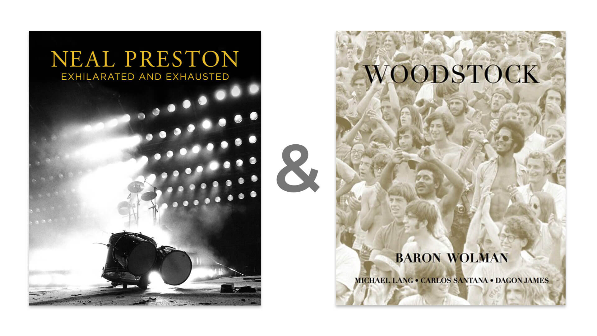 Buch Paket - Neal Preston & Woodstock