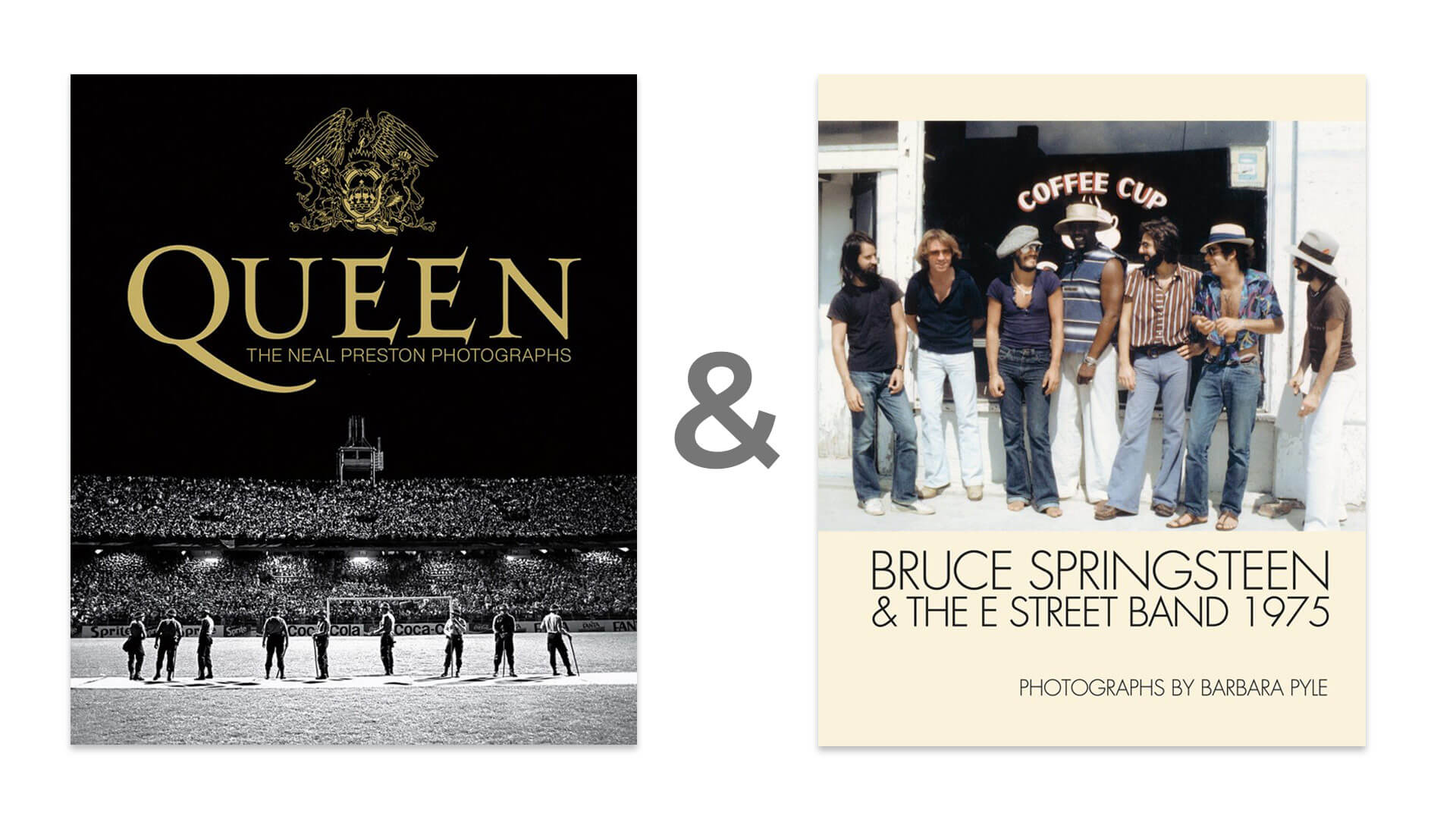 Buch Paket - Queen & Bruce Springsteen