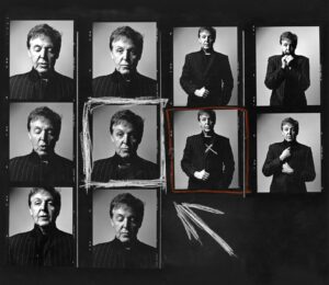 Chris Floyd – Paul McCartney-contact sheet